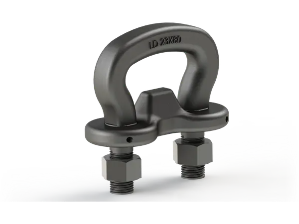DIN 745 bucket shackle with nuts
