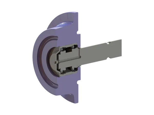 Deep pan conveyor roller