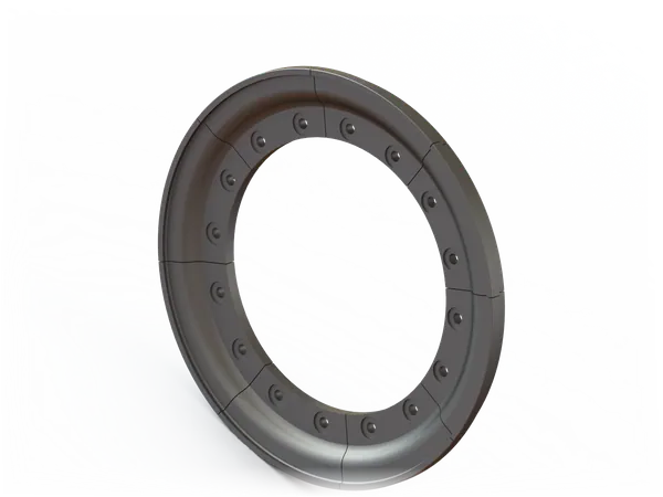 Wheel rim ring