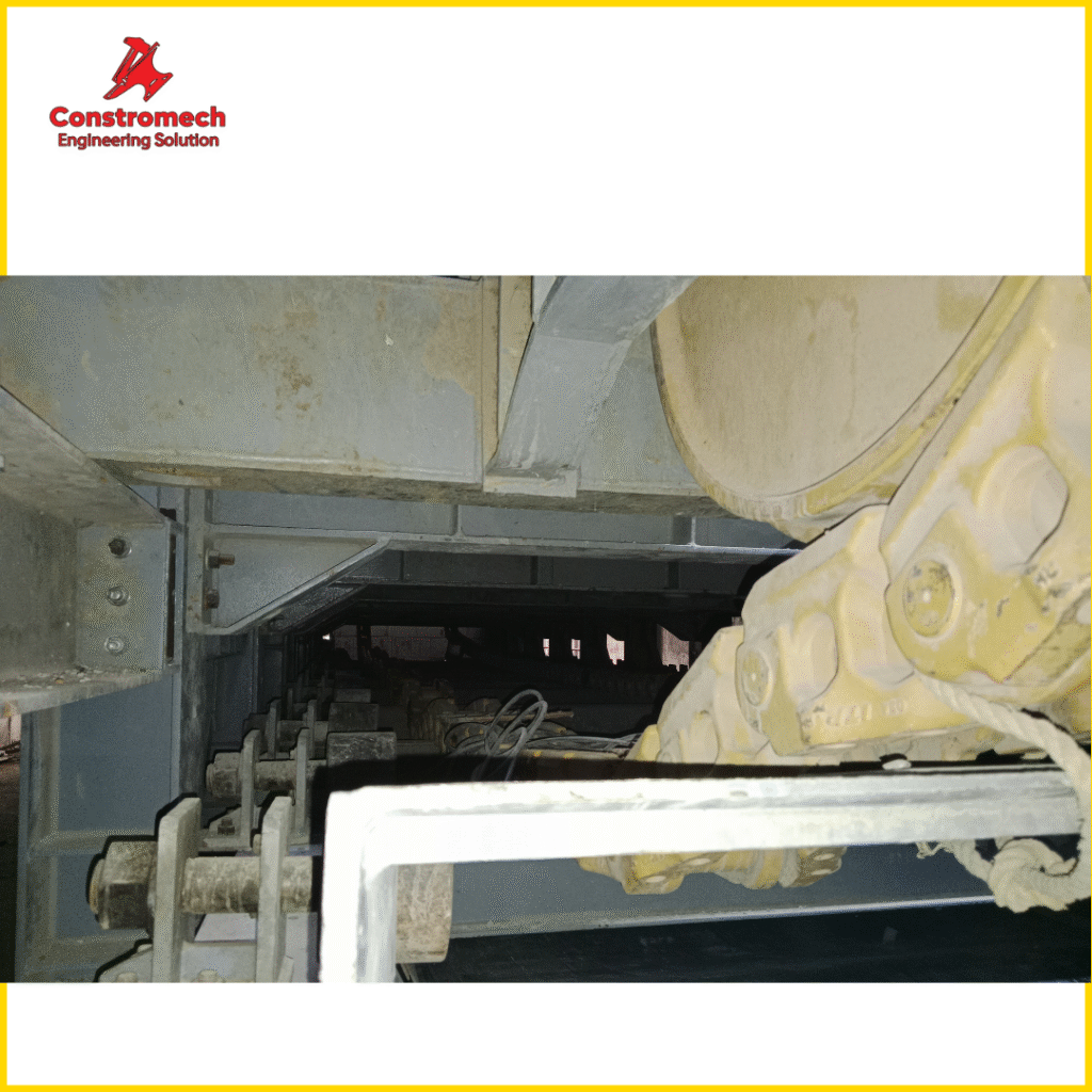 Apron feeder chain 0 cement plant