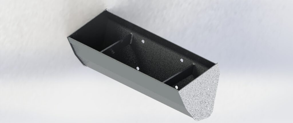 Plate lich elevator bucket