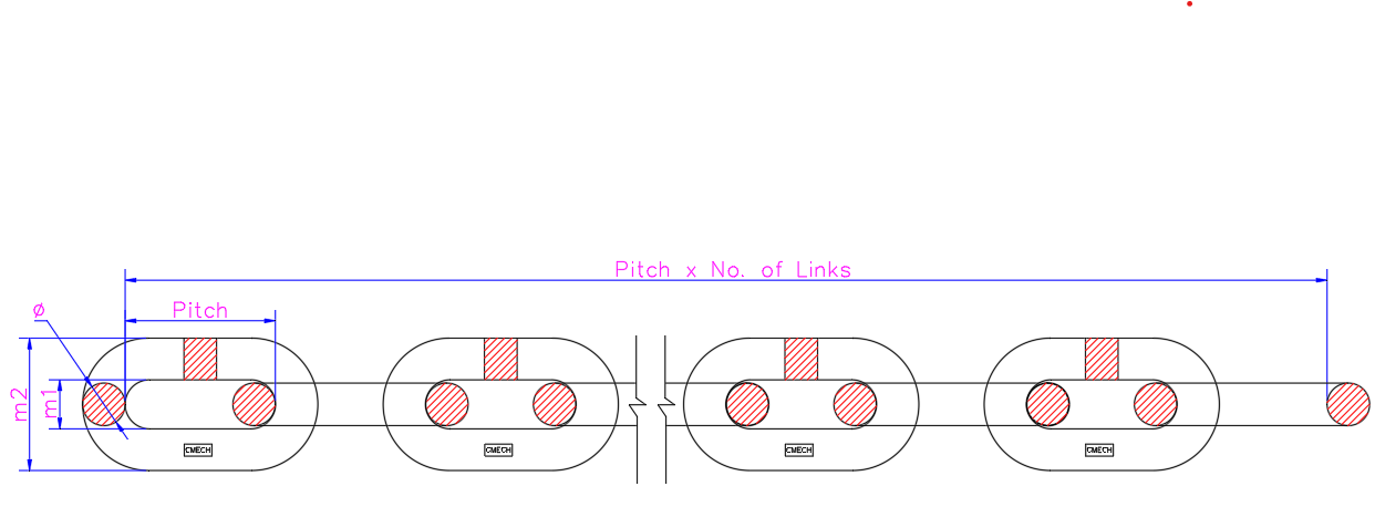 Round Link chain