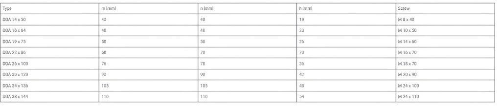 DDA SPROCKET TOOTH - Constromech